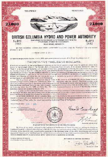 British Columbia Hydro and Power Authority