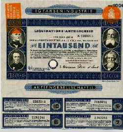 alte historische Aktie