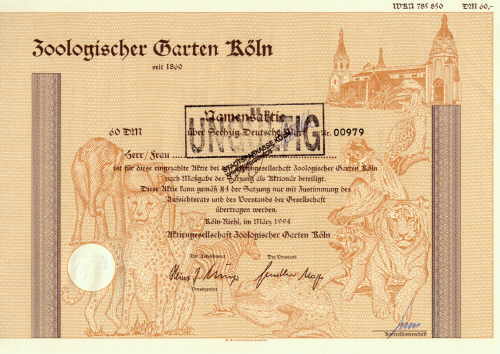 Zooligischer Garten K�ln