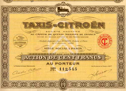 Taxis-Citroen