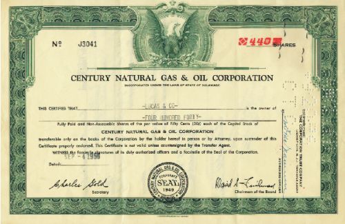 Centural Natural Gas & Oil