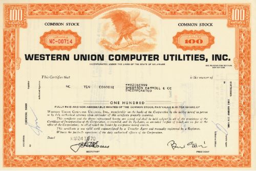 Western Union Computer Utilities