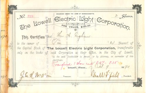 Lowell Electric Light