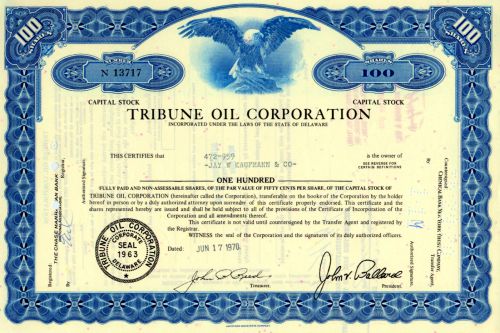 Tribune Oil 