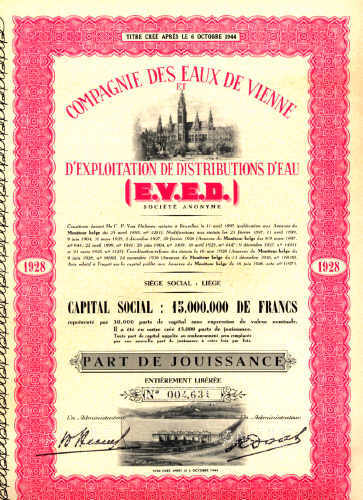 Compagnie des Eaux de Vienne d`Exploitation de Distributions d`Eau (E.V.E.D)