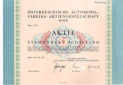 sterreichische Automobil-Fabriks-AG Wien