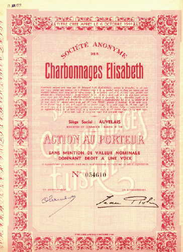 S.A. des Charbonnages Elisabeth