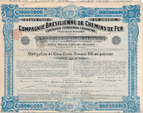 Comp. Bresilienne de Chemins de Fer