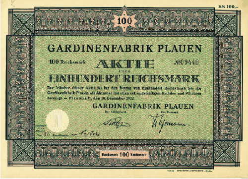 Gardinenfabrik Plauen