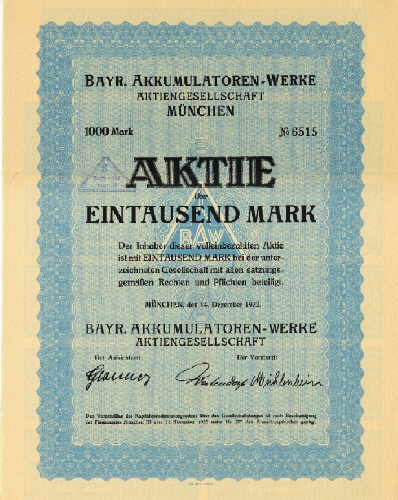 Bayerische Akkumulatoren Werke