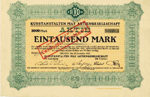 Kunstanstalten May