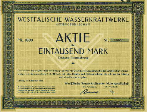 Westflische Wasserkraftwerke