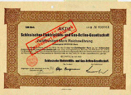 Schlesische Elektricitäts- und Gas-AG