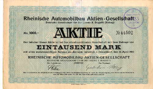 Rheinische Automobilbau