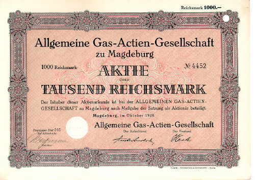 Allgemeine Gas-Actien