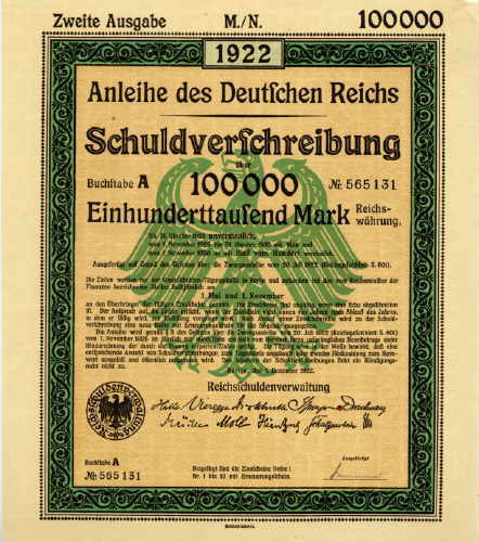 Anleihe des Deutschen Reiches