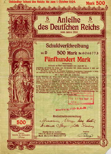Anleihe des Deutschen Reiches