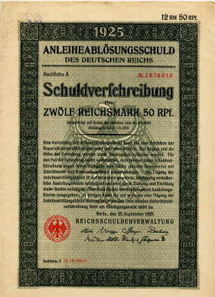 Anleihe des Deutschen Reiches