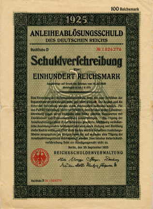 Anleihe des Deutschen Reiches