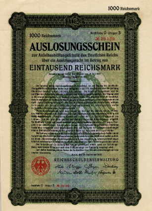 Anleihe des Deutschen Reiches