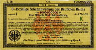 Schatzanweisung des Deutschen Reiches