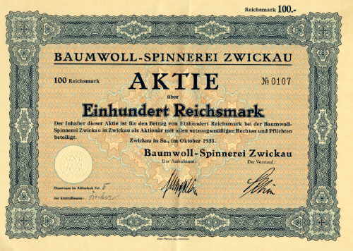 Baumwoll-Spinnerei Zwickau