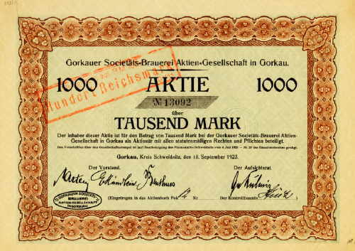Gorkauer Societäts-Brauerei