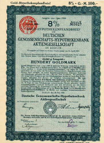 Deutsche Genossenschafts-Hypothekenbank