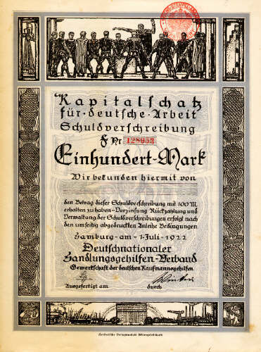 Kapitalschatz f&uuml;r deutsche Arbeit
