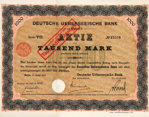 Deutsche berseeische Bank