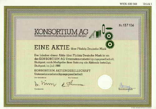 Konsortium Unternehmensbeteiligungsgesellschaft