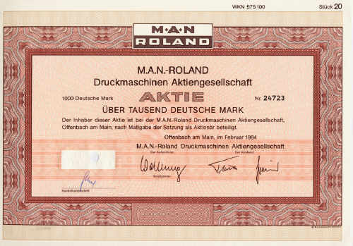 MAN-Roland Druckmaschinen