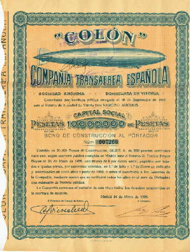 Colon Compania Transaerea Espanola