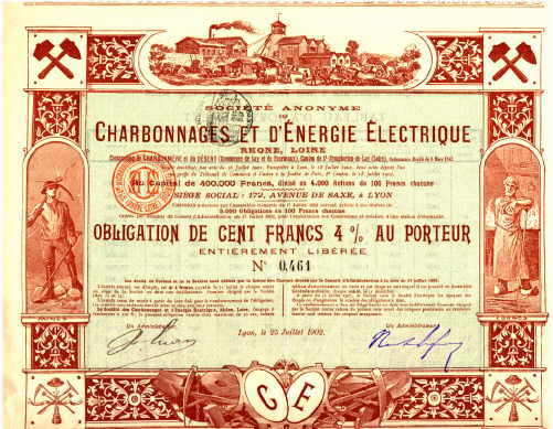 Charbonnages et d'Energie Electrique Rhone