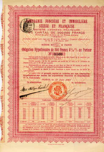 Immobiliere Suisse et Francaise