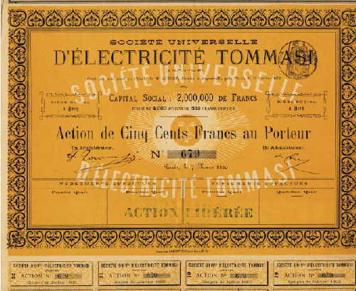 Societe Universelle d'Electricite Tommasi