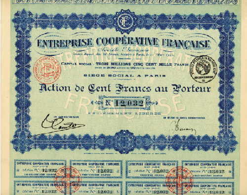 Entreprise Cooperative Francaise