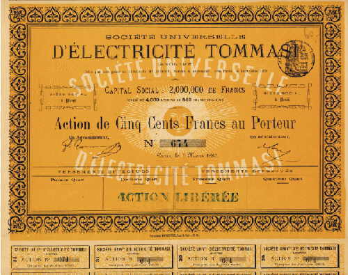 Societe Universelle d'Electricite Tommasi