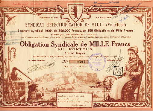 Syndicat d'Electrification de Sault (Vaucluse)