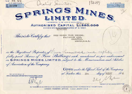 Springs Mines