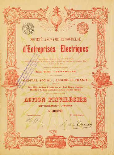 Russo-Belge d. Entreprises Electriques