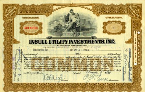 Insull Utility Investments