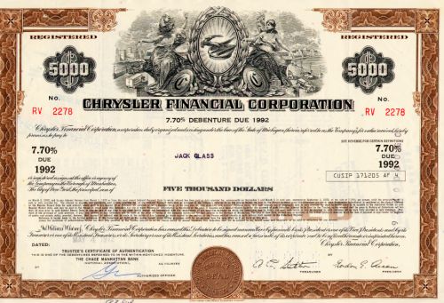 Chrysler Financial Corp.