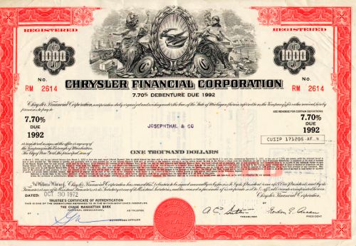 Chrysler Financial Corp.