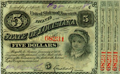 Bond of the State of Louisiana