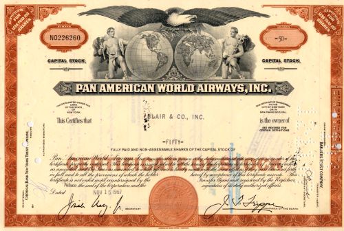 PANAM Pan American World Airways