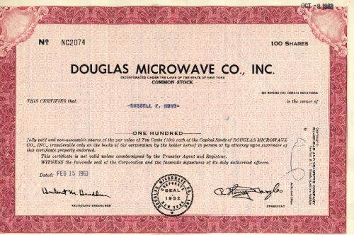 Douglas Microwave