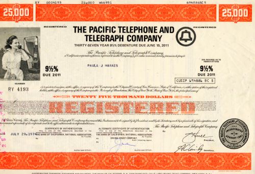 Pacific Telephone and Telegraph