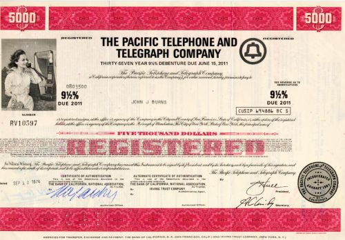 Pacific Telephone and Telegraph