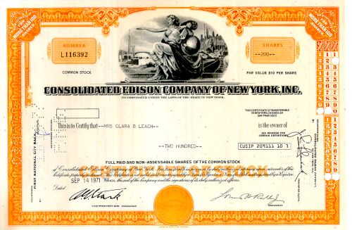 Consolidated Edison Consolidated Edison